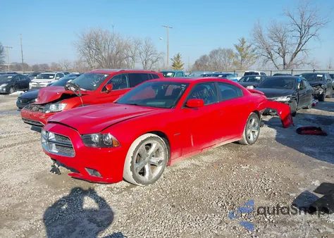 2014 Dodge Charger R/T Max из США, поврежденный, VIN 2C3CDXCT2EH167810